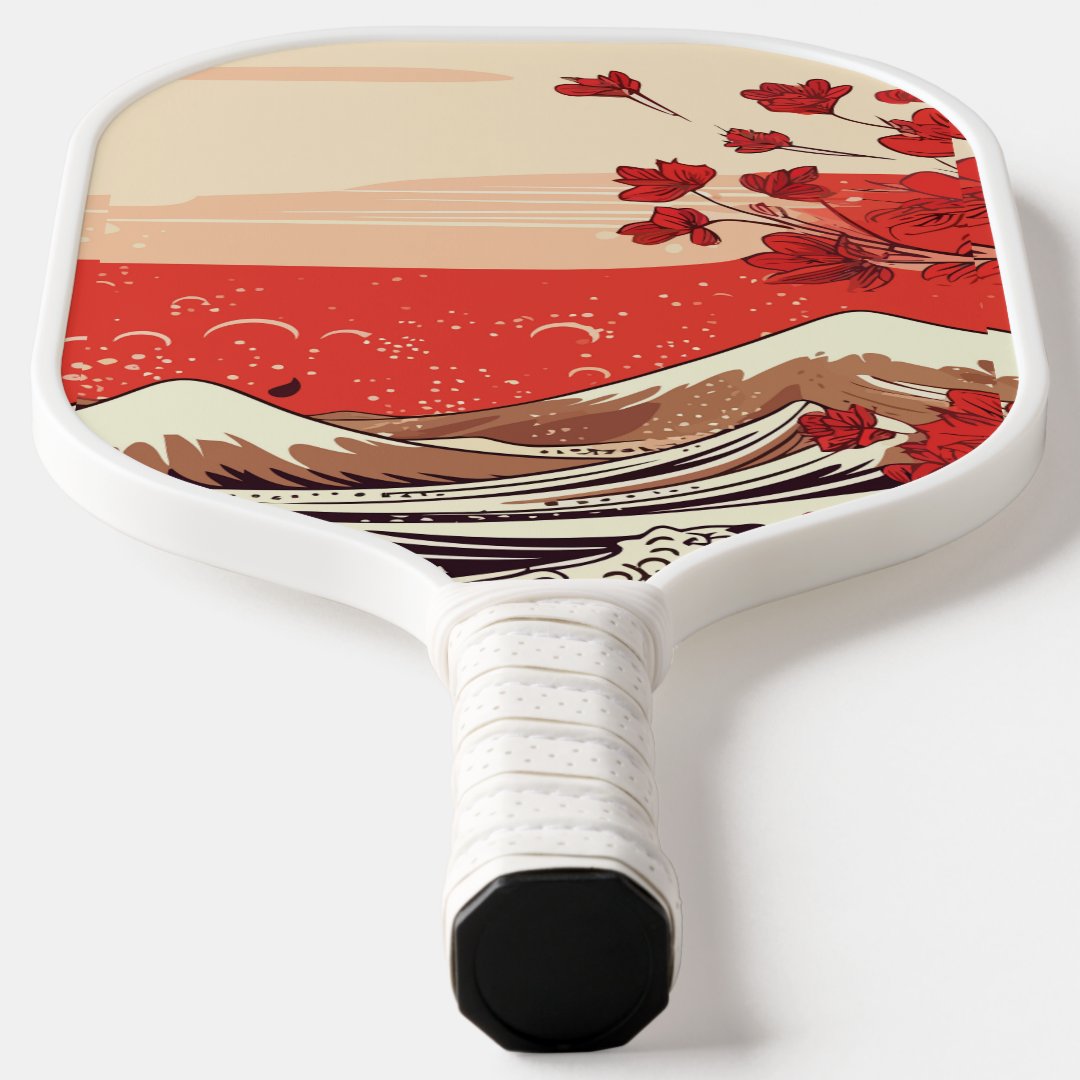 Sunset Glow Pickleball Paddle-2