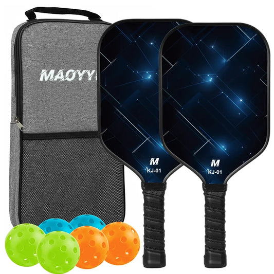 Carbon Fiber T700 Fabric Texture Pickleball Paddle, 13mm Pickleball With Roughness And High Friction, USA Pickleball Appr