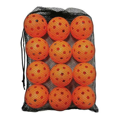 12pcs Pickleball 74MM Durable 40 Holes Outdoor Pickleballs 26g Outdoor for Competition pickleball Packs of Pickleballs